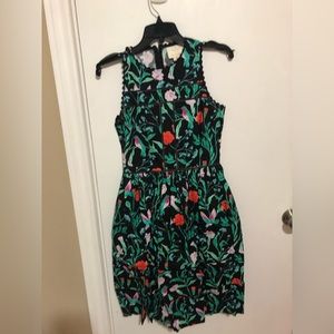 Katespade humming bird dress